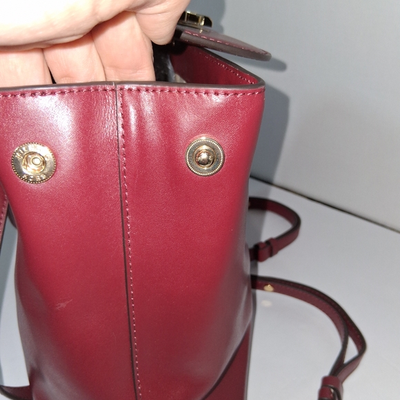 MICHAEL Michael Kors Maroon Mott Backpack - Picture 13 of 14